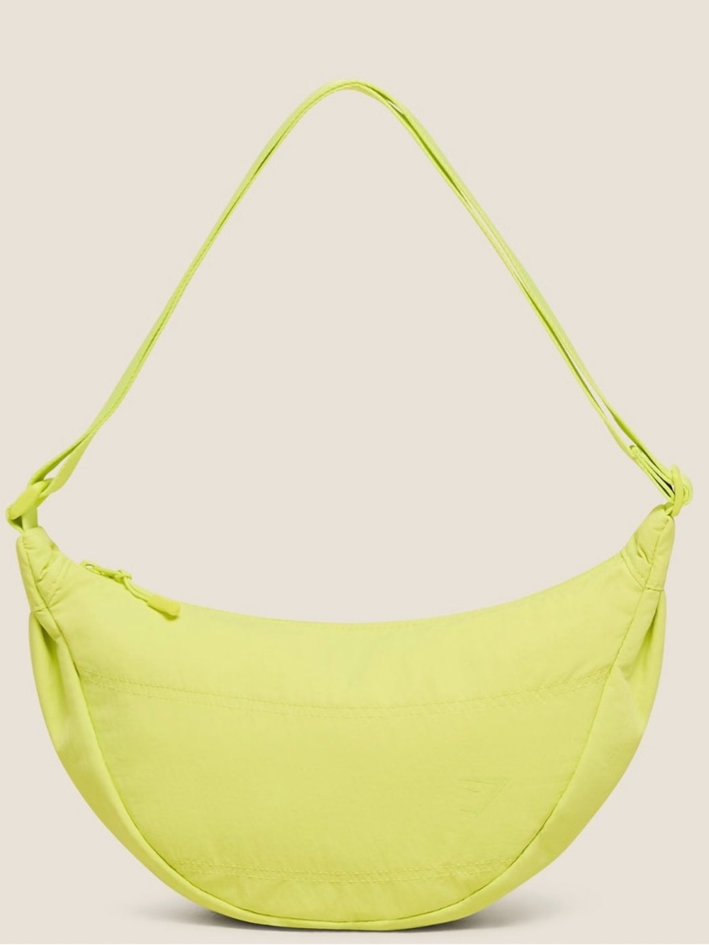 Yellow Gymshark Pleat Crossbody